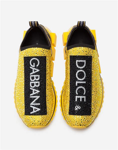 sneakers sorrento dolce gabbana|dolce and gabbana rhinestone sneakers.